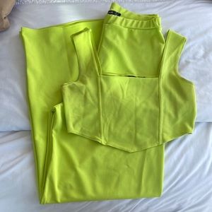 Neon Boohoo set